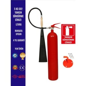 5 KG CO2 Gazlı Yangın Söndürücü