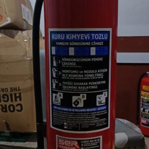 6 KG KKT Yangın Söndürme Cihazı